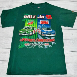 Chase Authentics Nascar 2007 Dale Earnhardt Jr 88 Green T-Shirt Men’s‎ Medium